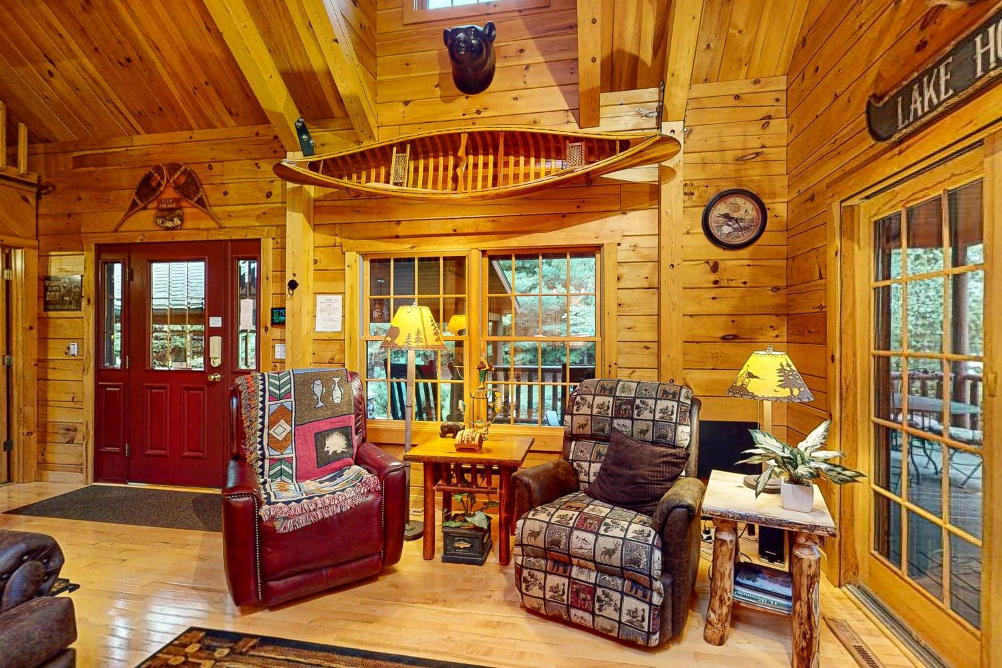 The Lodge On Booth Lake - 2 Bed 2 Bath Vacation Home In Minocqua Lac Du Flambeau Exterior foto