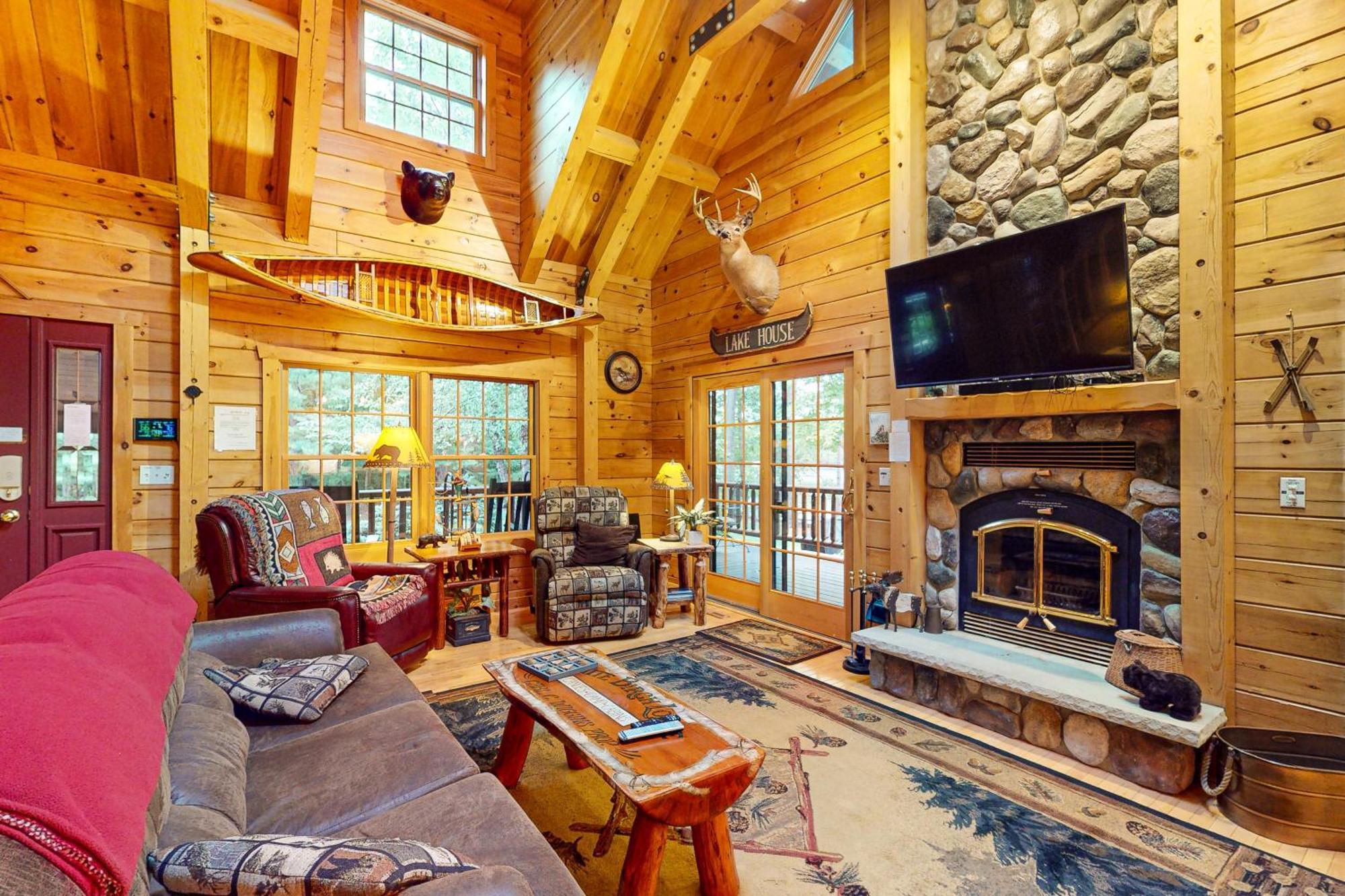 The Lodge On Booth Lake - 2 Bed 2 Bath Vacation Home In Minocqua Lac Du Flambeau Exterior foto
