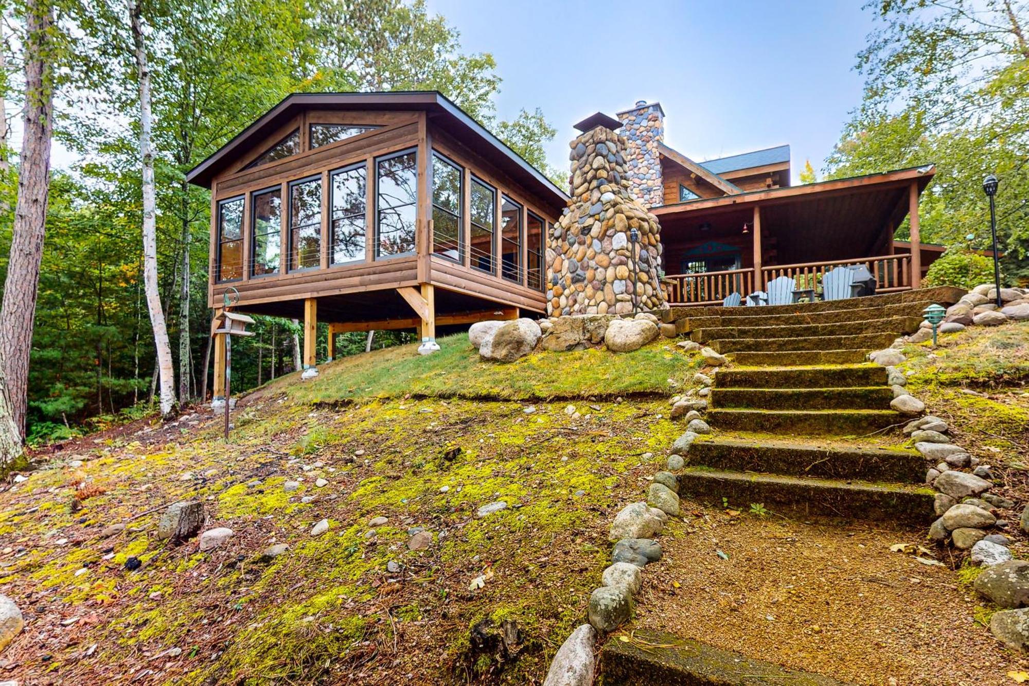 The Lodge On Booth Lake - 2 Bed 2 Bath Vacation Home In Minocqua Lac Du Flambeau Exterior foto